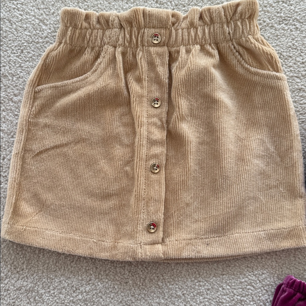 Baby Girl Tan and Purple Skirts - set of 2 - Picture 3 of 5